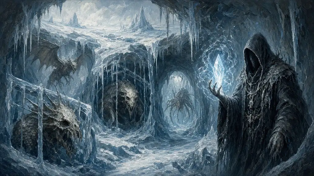 Original fantasy illustration for Miragul